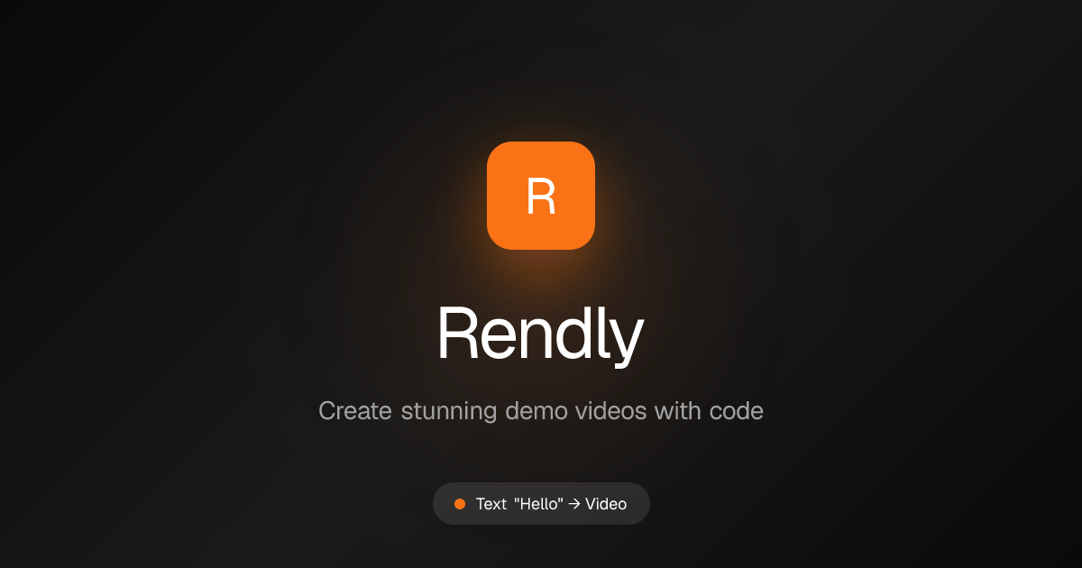 rendly website preview
